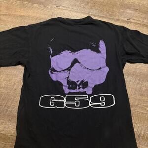 G59 Purple Logo T-Shirt Greyday